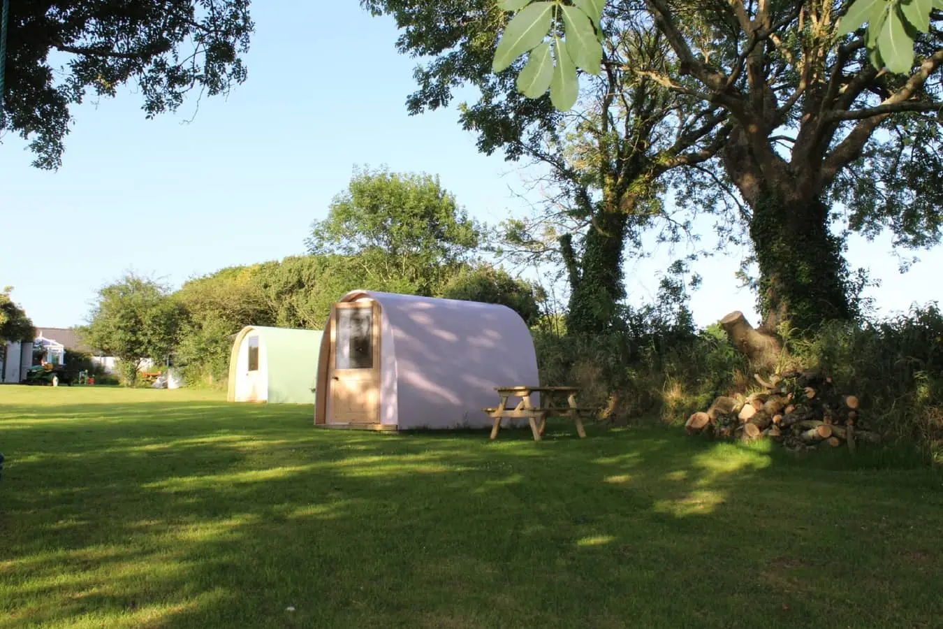 Glamping Pod at The Pod Garden
