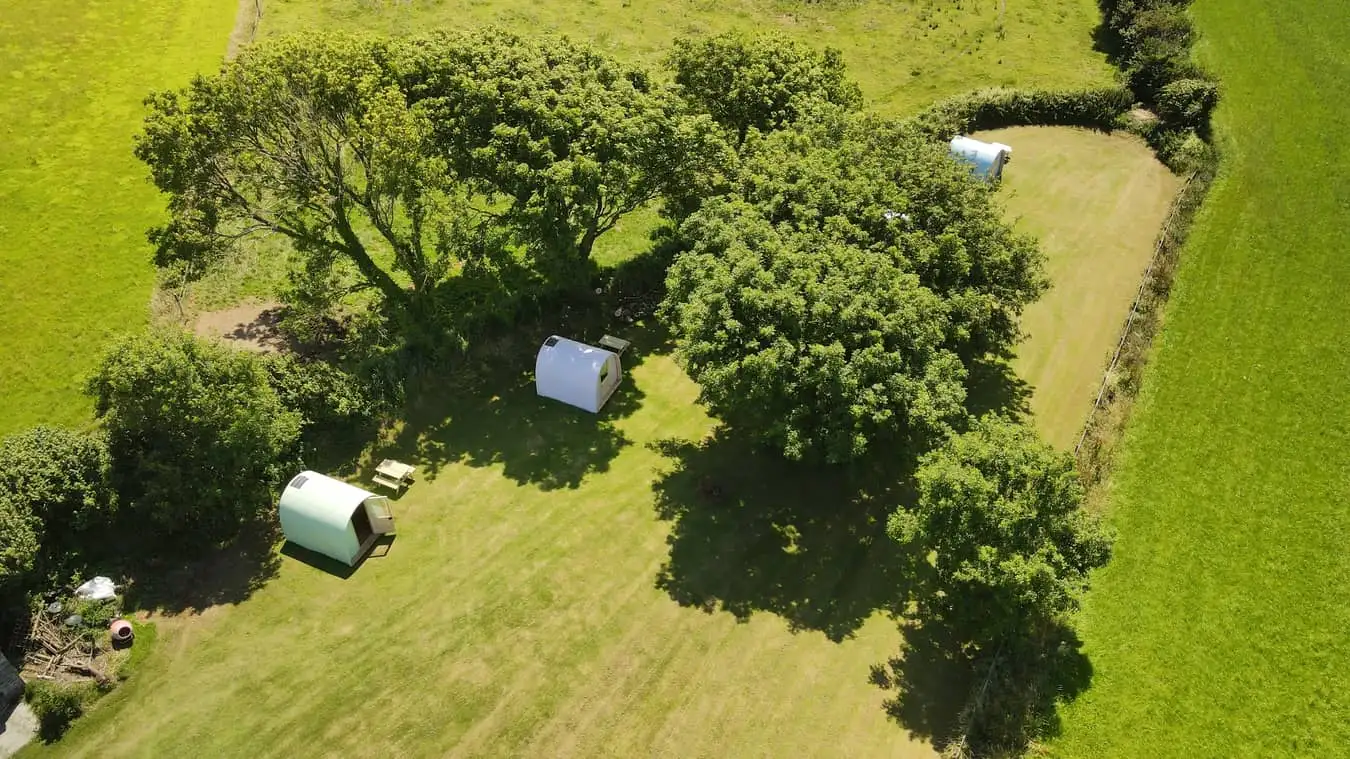 Glamping Pod at The Pod Garden